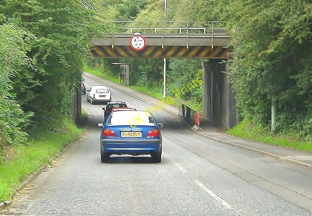 Photo 6"x4" Railway bridge on Euxton Lane Euxton c2010