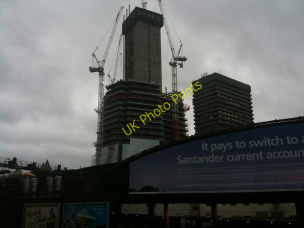 Photo 6"x4" Construction of the Shard, London Bridge London c2010