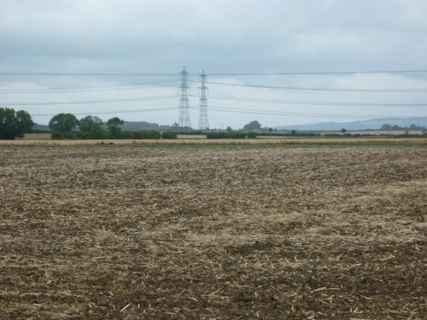 Photo 6"x4" Looking across the fields Winterton\/SE9218 c2010