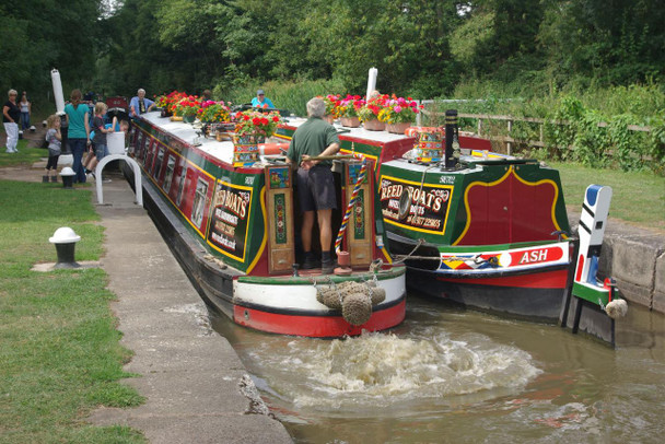 Photo 6"x4" Hatton Top Lock Haseley c2010
