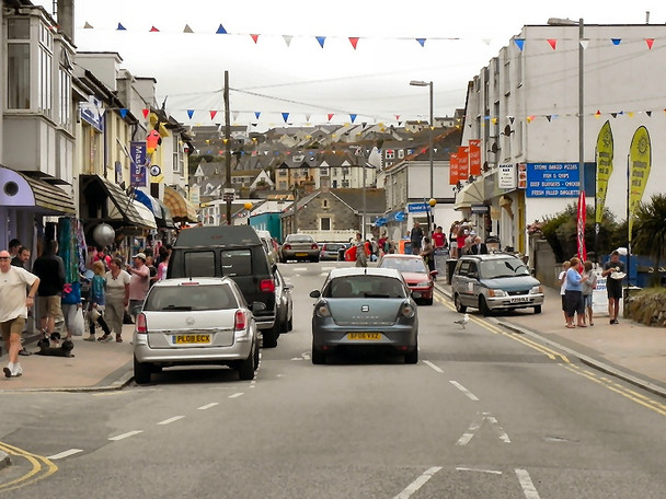 Photo 6"x4" St Piran's Road, Perranporth Perranporth c2010