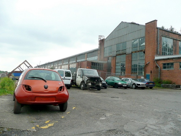Photo 6"x4" Rheola Building Cwmgwrach c2010