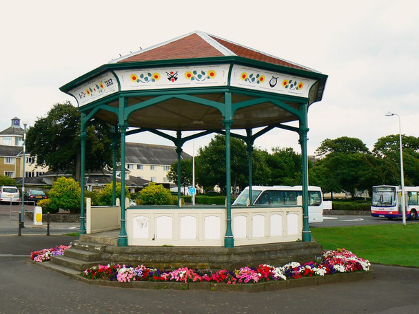 Photo 6"x4" Bandstand, Clevedon Clevedon c2010