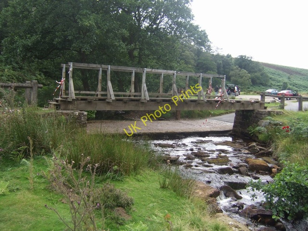 Photo 6"x4" Vandalised footbridge at Hob Hole Westerdale\/NZ6605 c2010