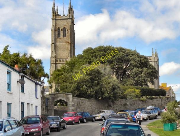 Photo 6"x4" St Mary's Church, Penzance Newlyn c2010