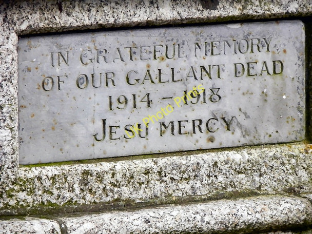 Photo 6"x4" Great War Memorial (dedication) Penzance c2010