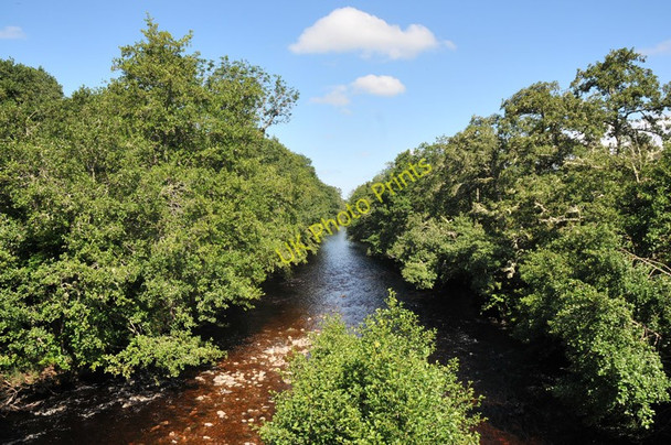 Photo 6"x4" River Nairn Leanach\/NH7544 c2010