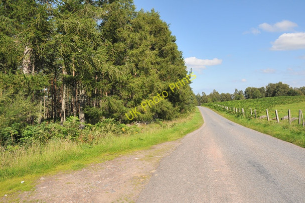 Photo 6"x4" Minor road near Dalroy Leanach\/NH7544 c2010