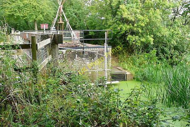 Photo 6"x4" Lordings water wheel Adversane c2010