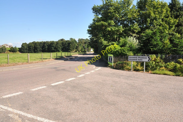 Photo 6"x4" A939 at Househill, near Nairn Nairn c2010