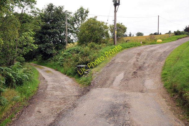 Photo 6"x4" End of the public road at Balgunearie Balgunearie c2010