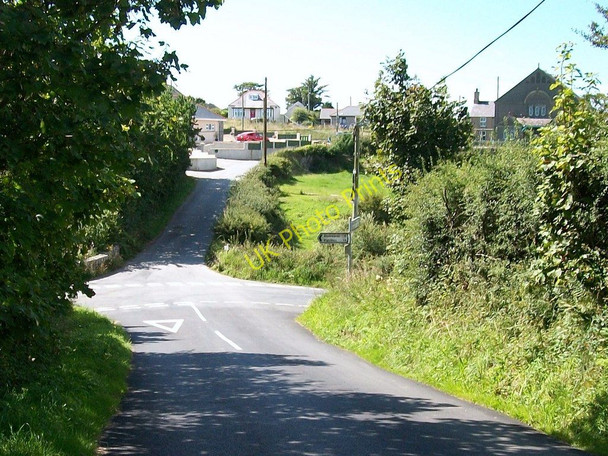 Photo 6"x4" View west across the Pen-y-graig crossroads Pen-y-graig\/SH2033 c2010