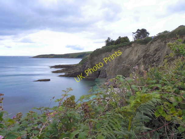 Photo 6"x4" Cliffs South Of Maenporth Maenporth c2010