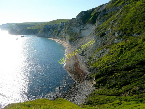 Photo 6"x4" The beach at St. Oswald's Bay West Lulworth c2010