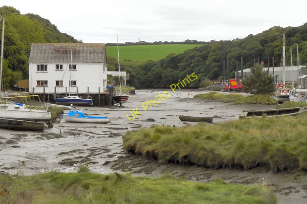 Photo 6"x4" Low Tide Gweek c2010