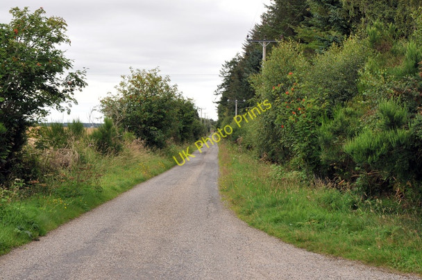 Photo 6"x4" Minor road near Cotterton Arpafeelie c2010 P1