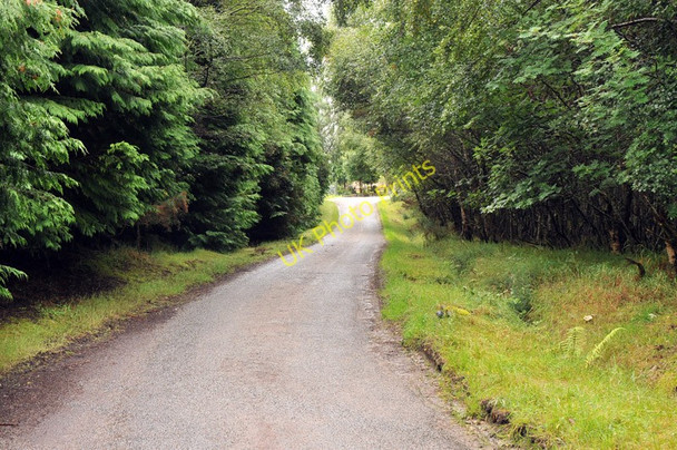 Photo 6"x4" Near the end of the public road at Leachkin Leachkin c2010