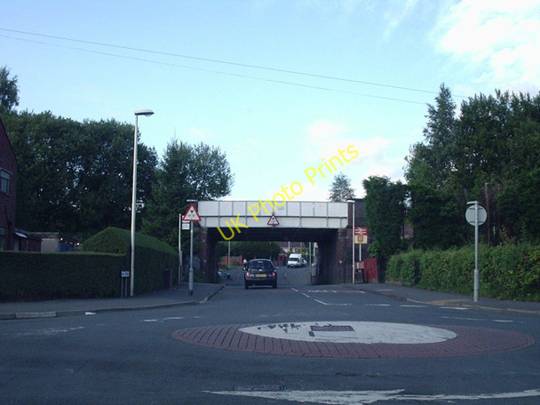 Photo 6"x4" Railway Bridge, Spa Road, Hag Fold Atherton c2010
