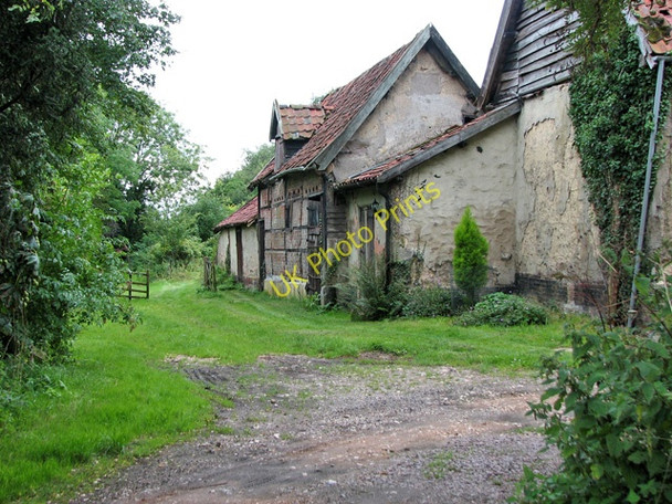 Photo 6"x4" Old barns at Church Farm, Hethel Hethel c2010