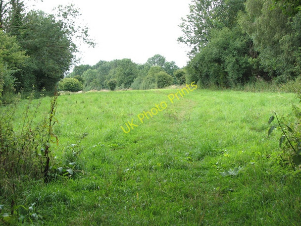 Photo 6"x4" Path through pasture by Church Farm, Hethel Hethel c2010