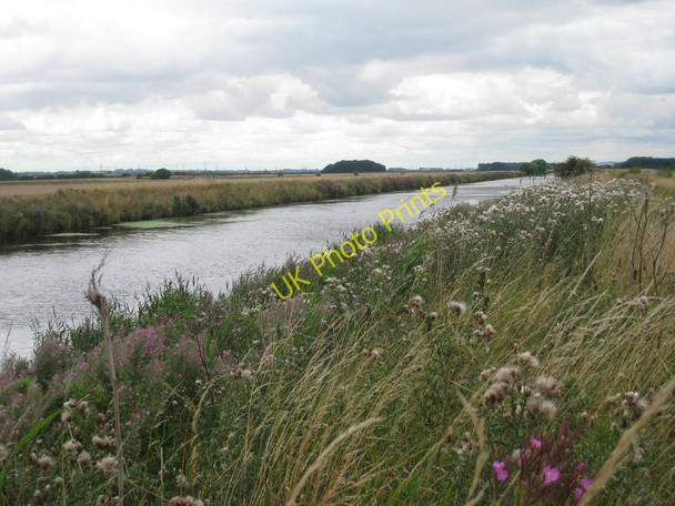 Photo 6"x4" Looking across the New River Ancholme into Appleby Carrs Appleby\/SE9514 c2010