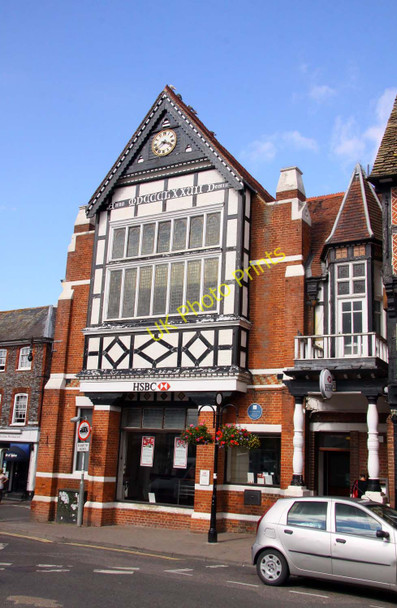 Photo 6"x4" HSBC Bank in Market Square Wantage c2010