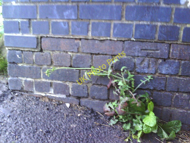 Photo 6"x4" Benchmark on Railway Bridge east of Ashley Down Road Bristol c2010