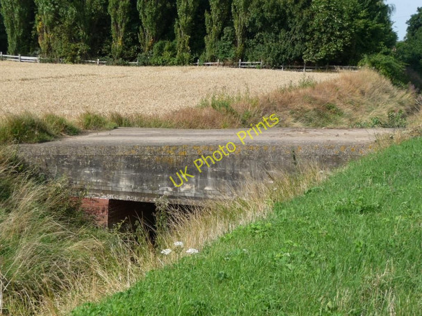 Photo 6"x4" Farm bridge across Reedness Drain Little Reedness c2010