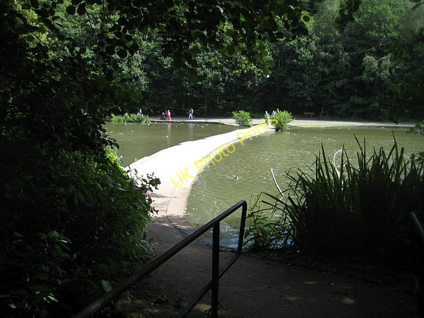 Photo 6"x4" Newmillerdam Country Park-Causeway (2) Newmillerdam c2010