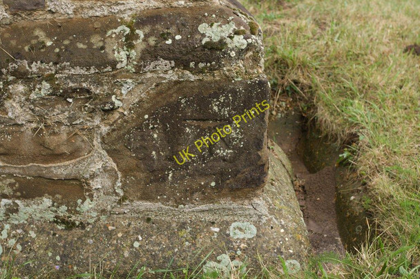 Photo 6"x4" Cut Bench Mark (close-up) Everton\/TL2051 c2010