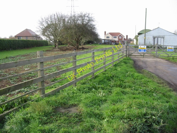 Photo 6"x4" View along the route of dismantled railway at Poison Cross Gore\/TR3055 c2007