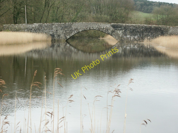 Photo 6"x4" Low Bridge of Tarff at high tide. Tongland c2003