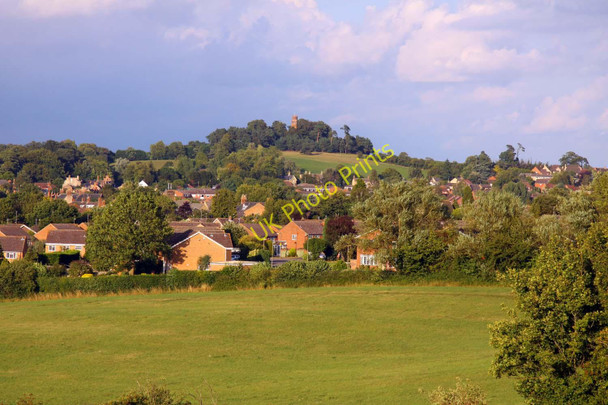Photo 6"x4" Looking over Faringdon towards the folly Faringdon c2010
