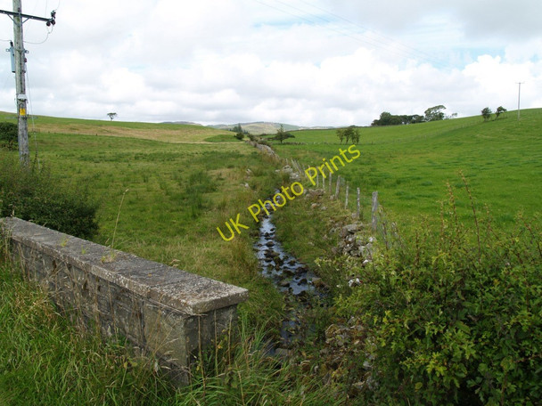 Photo 6"x4" Muiryard Burn and bridge parapet, Twynholm. Twynholm c2010