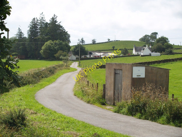 Photo 6"x4" Farm road leading to Barbey Farm, Twynholm. Twynholm c2010
