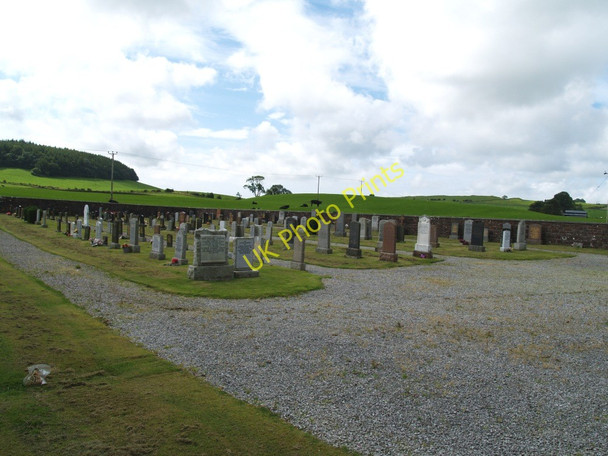 Photo 6"x4" Twynholm Cemetery Twynholm c2010