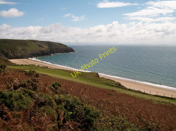 Photo 6"x4" The beach at Porth Ceiriad Machroes c2010
