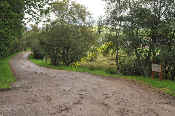 Photo 6"x4" Road to the farm at Mid Fodderletter Bridge of Brown c2010