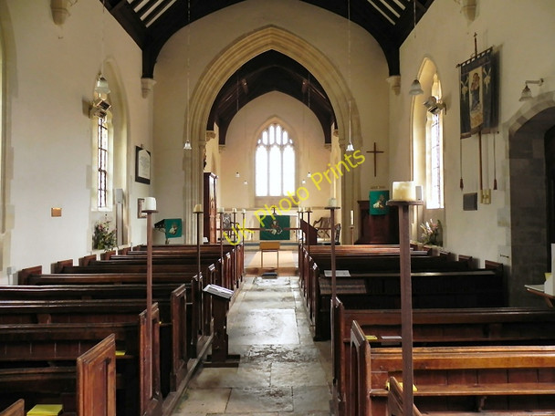 Photo 6"x4" St Andrew's Church (Interior) East Lulworth c2010