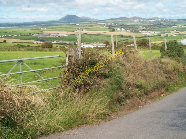 Photo 6"x4" View northwards over farmland in the direction of the Soch valley Bwlchtocyn c2010