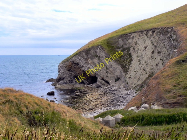 Photo 6"x4" Cliffs at Worbarrow Worbarrow c2010
