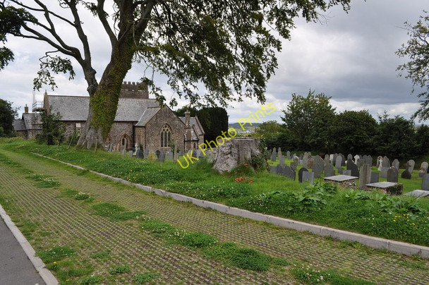 Photo 6"x4" St. Helen's Church, Abbotsham Bideford c2010