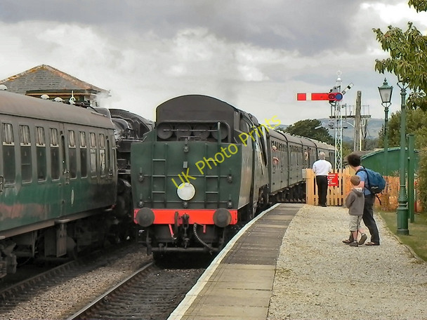 Photo 6"x4" Passing at Harman's Cross Harman's Cross c2010