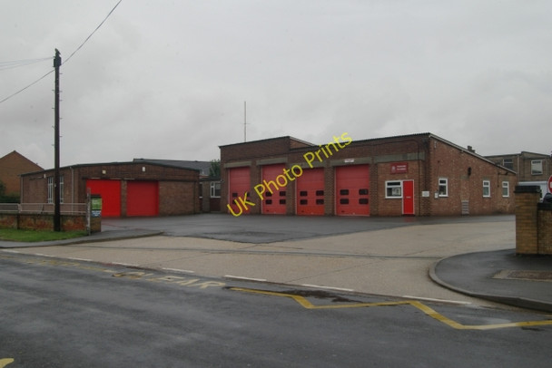 Photo 6"x4" Louth fire station Louth\/TF3387 c2010
