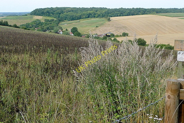Photo 6"x4" Above Sheepridge valley Sheepridge\/SU8889 c2010
