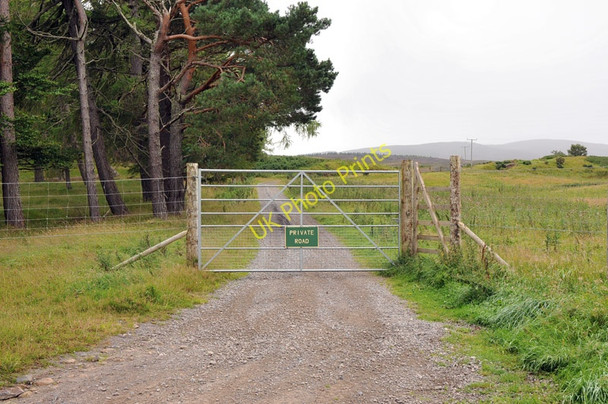 Photo 6"x4" Private track at Upper Gledfield Dounie\/NH5690 c2010