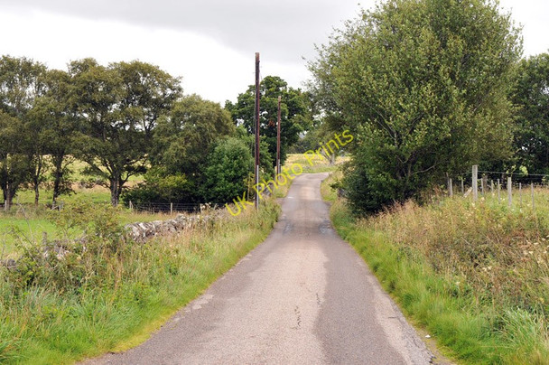 Photo 6"x4" Road on the south side of Strathcarron Dounie\/NH5690 c2010