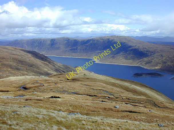 Photo 6"x4" The tail of A' Chralaig's south east ridge Allt Choire a' Chait c2004