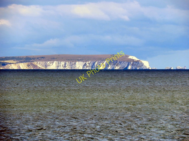 Photo 6"x4" Cliffs of Alum Bay, Isle of Wight Totland c2010
