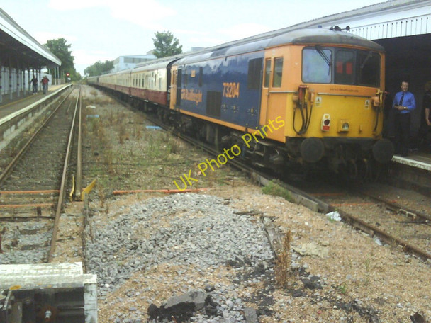 Photo 6"x4" Electro-diesel locomotive at Sheerness station Sheerness c2010